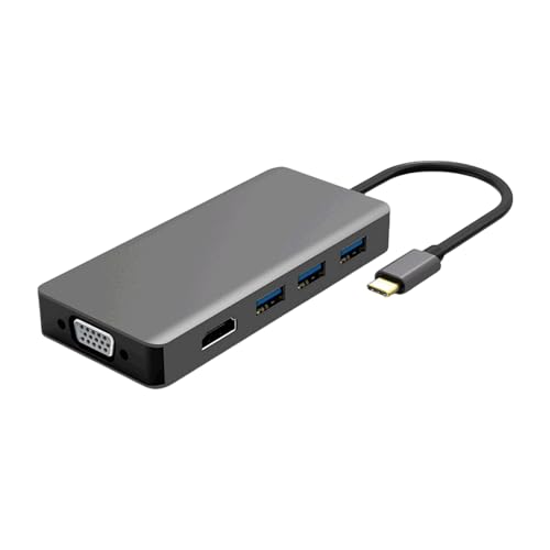 Hubs USB C avec video VGA et triple port USB pour booster la productivité