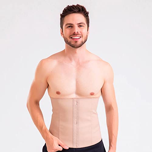 Cinta Esbelt Modeladora Masculina Emborrachada 407 CH-Chocolate G