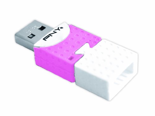 PNY Connect Attaché 8GB Unidad Flash USB USB Tipo A 2.0 Rosa, Blanco