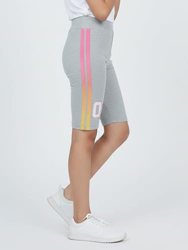 Image of KiddoPanti Girls Knee Length Cycling Shorts Pack of 2