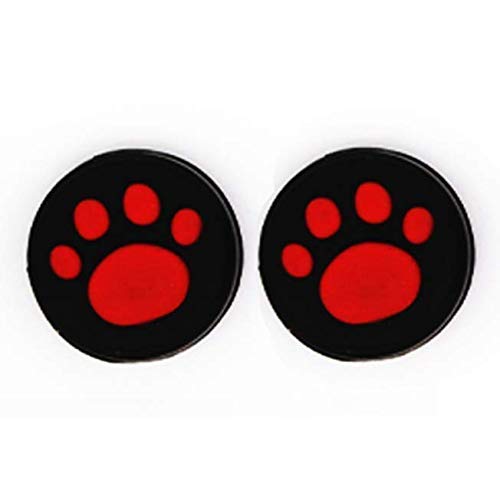 Image of Silicone Thumb Stick Grips Cap Cover Joystick Thumbsticks Caps for PS4 Xbox ONE Xbox 360 PS3 PS2 Cat Dog Paw (H)