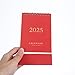NUOBESTY Minimalist Desk Calendar Compact Freestanding Calendar for Office and Home Elegant Month Planner Thick Stylish Decoration for Management and Productivity