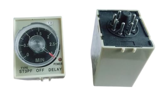 Relé de tiempo ST3PF para evitar sobrecalentamientos con apagado diferido programable 2