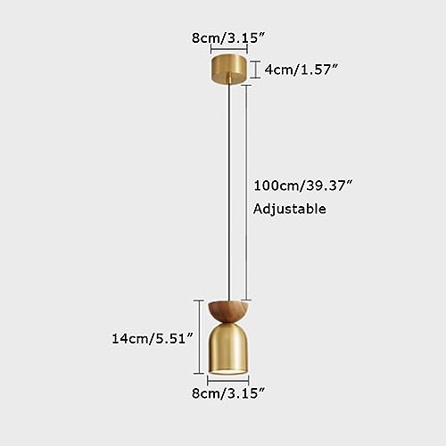 Mini suspension LED Plage Placie à intensité variable design
