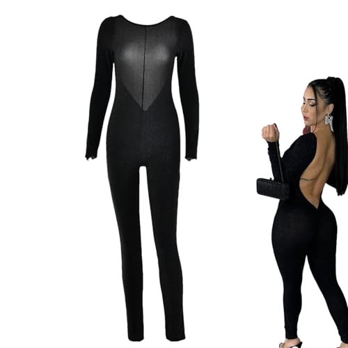 Mono sin espalda reductor con control de barriga y leggings moldeadores de moda