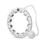 Hula Ring Hoops intelligenter Massage gewichteter Hula-Ring mit LED Gegen- und Silikonmassage-Agglomeratgewichtungs-Reifen ideal for Anfänger Kinder Erwachsene Fitness, das Training abnimmt zhengqiang