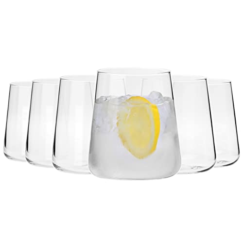 KIAPPO Trinkgläser | Set mit 6 Gläsern Avant-Garde Wassergläser Cover