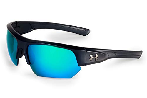 Under Armour UA Big Shot Wrap Sunglasses, Green, XL