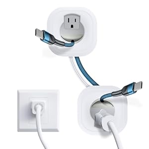 in-Wall Cable Management Kit, TV Cord Hider for Wall Mounted TV, Hide TV Cords for Wall Mount TV, TV Outlet Wall Kit Includes Power & Low Voltage Cable Management with Hole Saw Drill Attachment