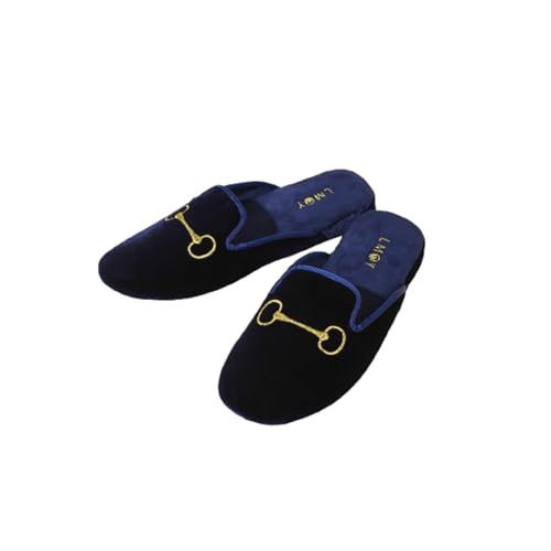 LMOY Velvet Slippers Women'S Slippers House Lightweight Non-Slip Elegant House Slippers