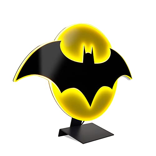 Lámpara de mesa Batman Justice League con luz LED y dimmer miniatura 1