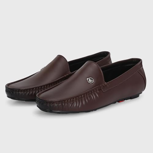 Image of Centrino Mens Slip-on Shoes | Slip On Cushioned Insole Formal Shoe |Premium Craftsmanship & Durable Build |Classic, Timeless Durable Formal Shoes with a Smart and Sleek Upper, Crafted Material (6816)