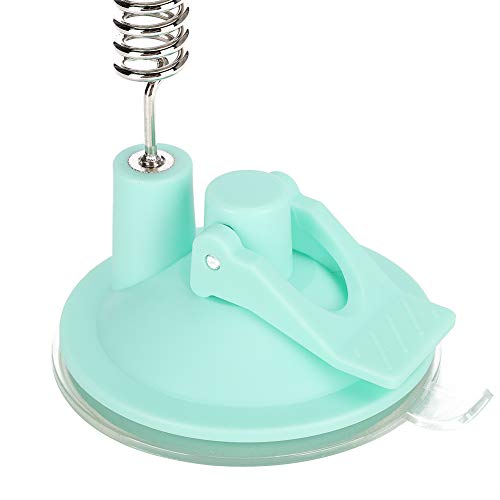 banapoy Brinquedo de mola para gato, casca de ovo transparente de plástico fino acabamento, brinqued