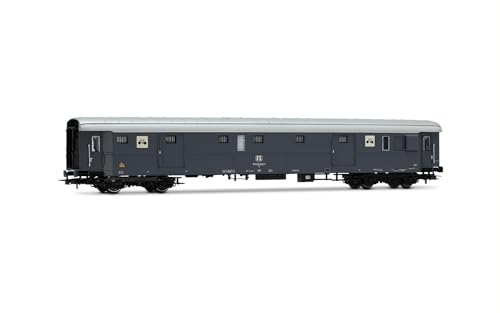 Rivarossi HR4366 FS, 2-unit pack, Dz 83000 luggage van for bicycles transport + Type 1946 Bz 33010 2nd class, grey livery - Image 4