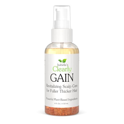 Épaississement des cheveux fins et clairsemés Clearly GAIN formule ricin et sauge