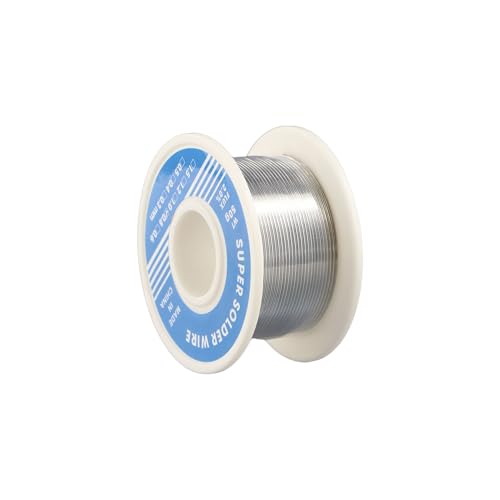 Image of Tin Wire 0.8mm Solid Core Solder Wire Tin Lead Rosin Core Solder for Electrical Soldering, Welding Equipment