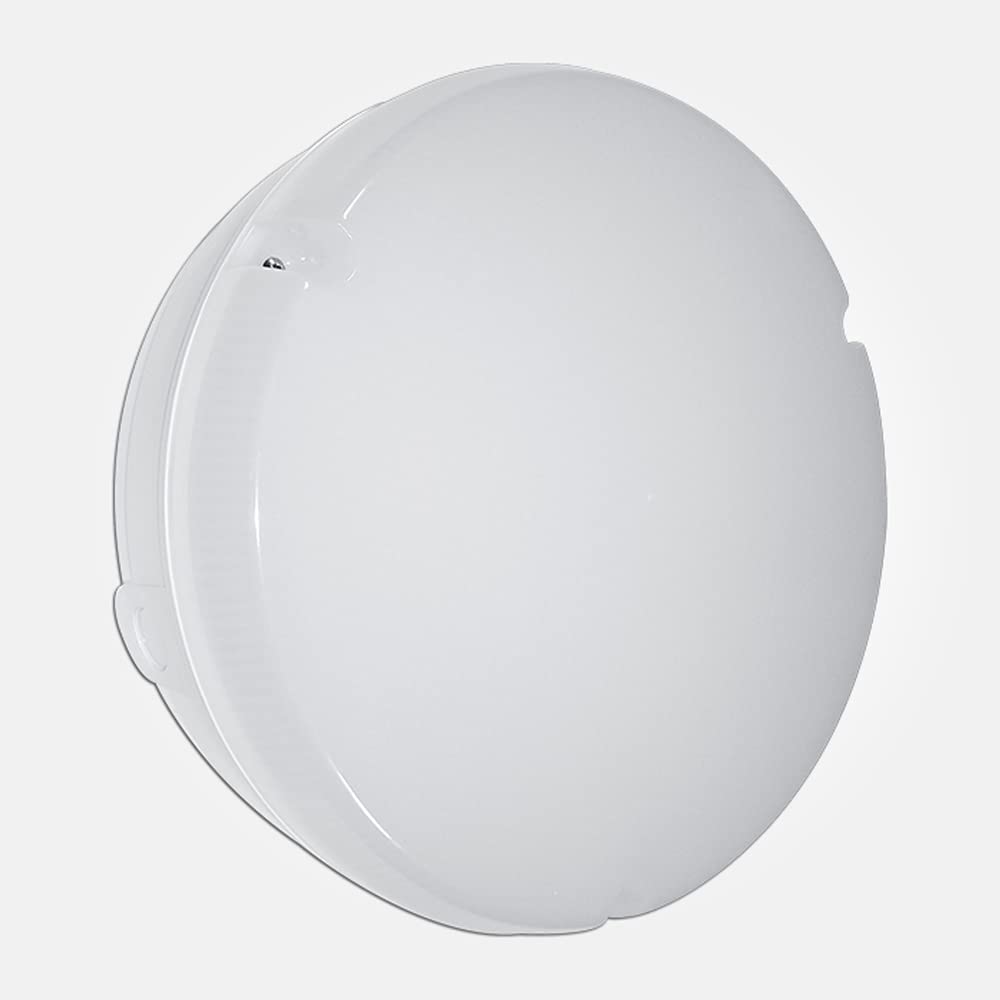 LEDBRITE LED Wall Light 15W IP65 Utility Bulkhead Round White Weatherproof Industrial