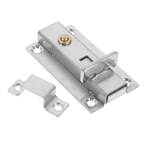 Nolitoy FGY55 Edelstahl Türschnalle Riegel