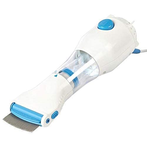 Image of Head lice comb-dandruff comb Lice comb egg Capture 2 Filter Trap Head Lice Electrical Comb Eggs Remover Vacuums Machine allergy and Chemical Free Head Lice Treatmen for Pets, Men, Women