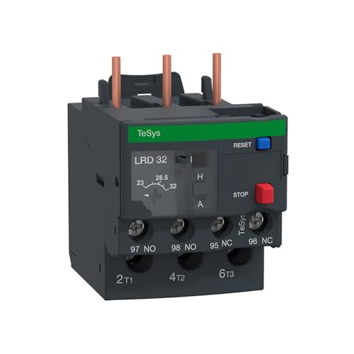 Relais de surcharge thermique LRD LRD32 contre les coupures de phase moteurs