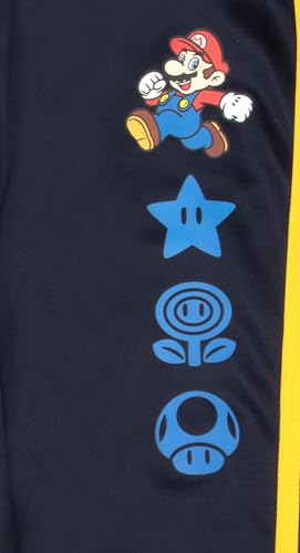 Image of Nintendo Super Mario Bros Boys 3-Piece Pants Set - Short Sleeve T-Shirt, Shorts, and Jogger Pants 3-Pack Bundle Set