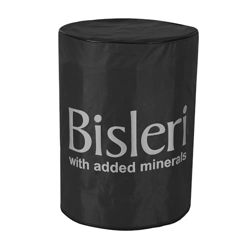 Image of Kuber Industries Rexine 20 Ltr. Water Camper Cover | Easy-To-Clean & Machine Washable Dispenser Bottle Cover - Ideal for Home, Office, Hospital & Outdoor Use | Black