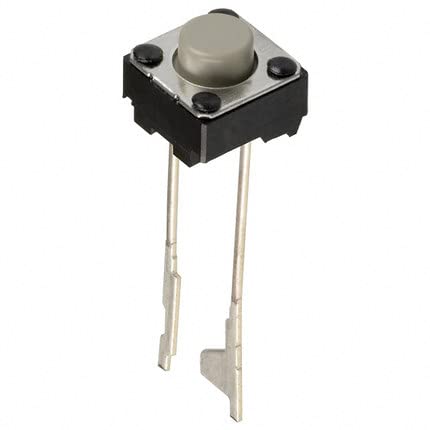 2 interruptores táctiles en línea B3F-6022 de 2 pies 6 x 6 x 5 botones cuadrados micromovimiento