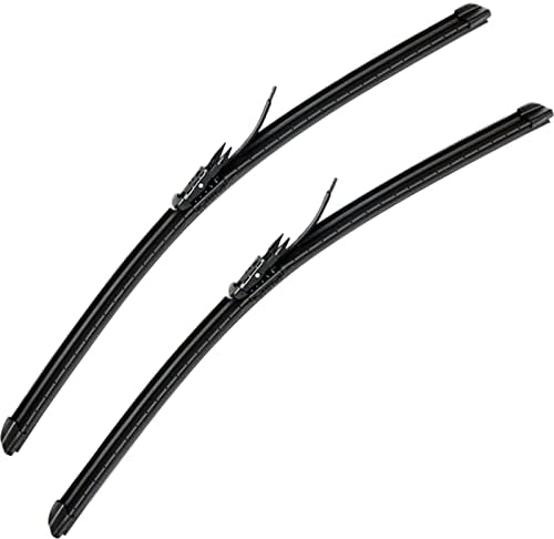Wiper Blades 28 inch + 18 inch For Tesla Model X,Pack of 2 All-Seasons Automotive Replacement Windshield Wiper Blades Kit with Integrated Washing, Easy To Install,GELAIDI