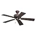 Emerson Ceiling Fans CF742PFORB Summer Night Indoor Outdoor Ceiling Fan, Damp Rated, 42-Inch Blades, Light Kit Adaptable, Oil Rubbed Bronze Finish