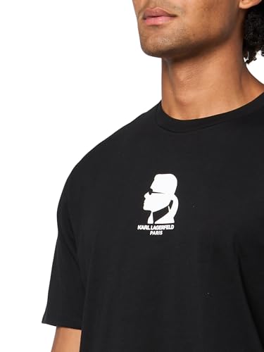 KARL LAGERFELD Men's Pullover Short Sleeve Character T-Shirt3
