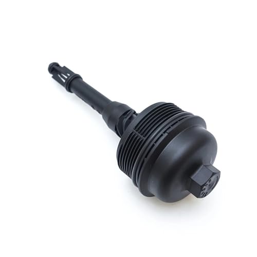 KMLONG Reemplazo del conjunto de la tapa de la carcasa del filtro de aceite apto for B250 C300 C350e A2701800438 A2701800400 A2701800910 Tapa del filtro del motor