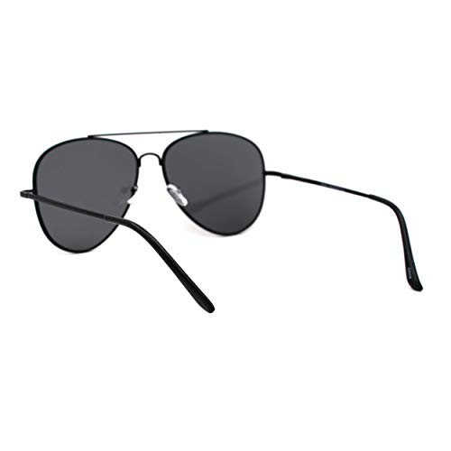 Mirror Lens Metal Rim Officer Style Pilots Sunglasses4