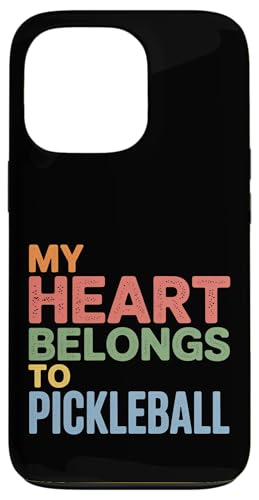 My Heart Belongs To Pickleball �p�h���v���[���[ - �X�}�z�P�[�X iPhone 13 Pro �p