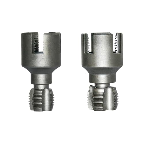 Machine À Fileter - Double Fileteuse Externe pour Tuyaux,Outil de Coupe et Réusinage de Filets pour Usage Industriel, Menuiserie, Plomberie, Automobile, Bricolage, Extérieur et Jardin