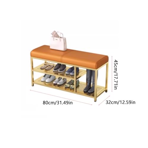 Banc à chaussures d'entrée pour organiser les petits couloirs encombrés - 3