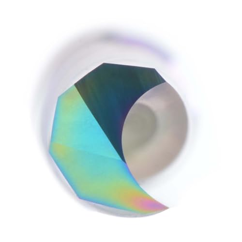 SpeTool 2 Stück Alu Fräser 6 mm Schaft CNC Holz VHM 32 mm Schnittlänge Schaftfräser mit DLC Beschichtung für Aluminium und Kunststoff