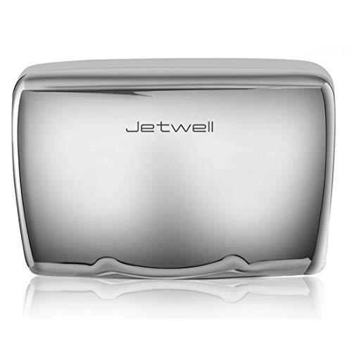 JETWELL High Speed Commercial Automatic Hand Dryer - Heavy Duty Stainless Steel
