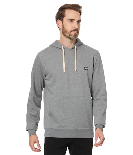 Billabong Men's All Day Po Hoody Dark Grey Heather S at