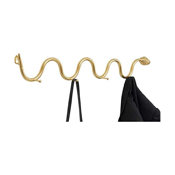 Kare Coat Rack Snake Gold, one Size - Image 4
