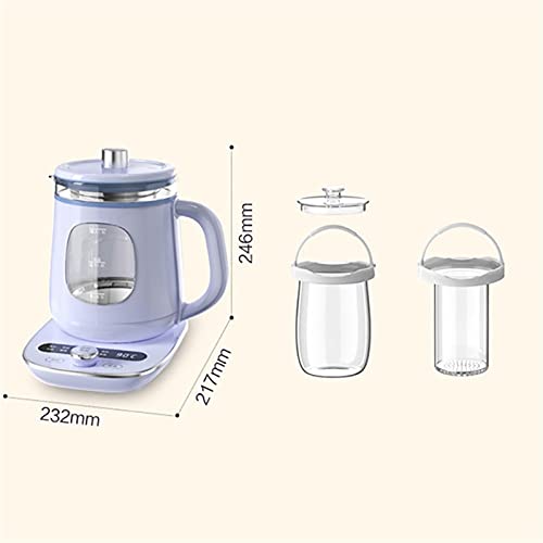 DALIZHAI777 Wasserkocher 1.5l Wasserkocher Glas Gesundheitstopf Wasserkessel Wärmeerhaltung Elektrische Tee Maker… – Bild 3