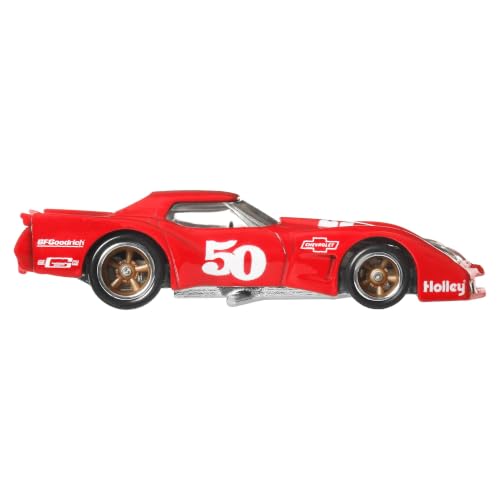 Hot Wheels '76 Greenwood Corvette 1:64 escala miniatura 3
