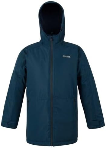 Regatta Kinder Brina Jacke - Wasserdichte Kapuzenjacke Mit Fleece-Futter