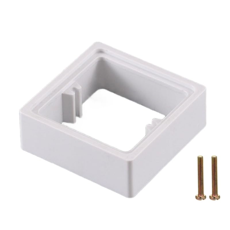KMGDM Single Socket Spacer Electrical Outlet Box Extender Single Gang Box Extender for Living Room School Office