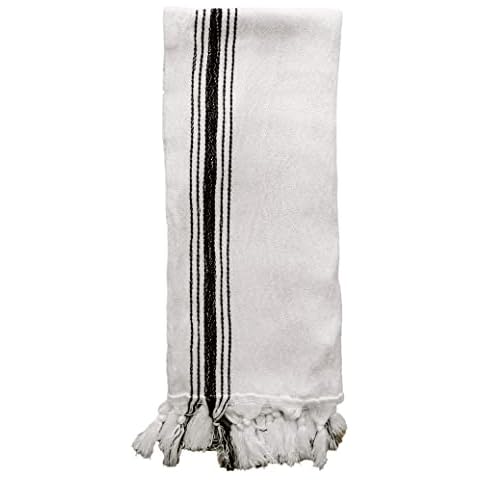 SWEET WATER DECOR Turkish Cotton and Bamboo Hand Towel Cover