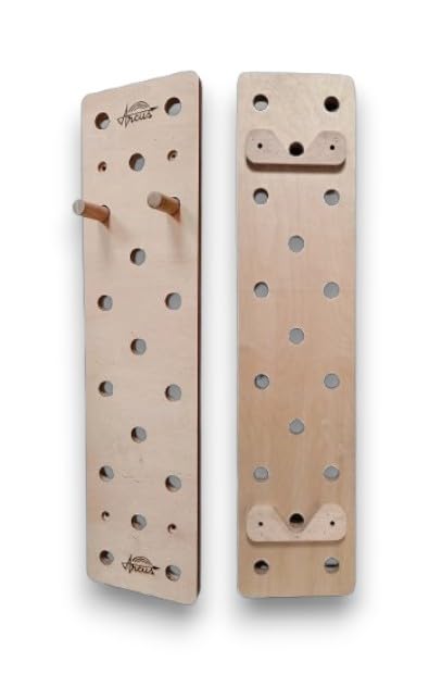 Arcus Wooden Peg Board for Gym & Climbing, Wall-Mounted Baltic Birch Strength Training Board with Pegs – Grip & Forearm Wo... - Review, Price and Buying Guide