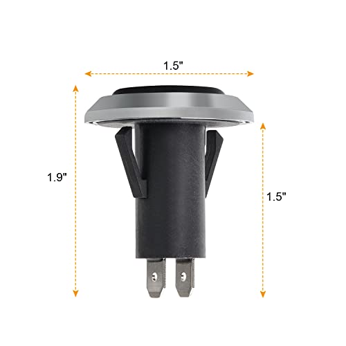 Image of SafBbcue Grill Igniter Switch 69283 Ignitor for Weber Genesis II E /S-310 E /S-315 E /S-335, fits Genesis II E-410 435 SE-310 330 Gas Grills Parts, Compatible with Weber 66354 67532 Igniter Push Button