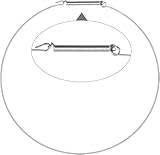 Washer Door Boot Spring Clamp Assembly Wire Diaphragm, fits for Samsung Washing Machine, Washer Door Bellow...