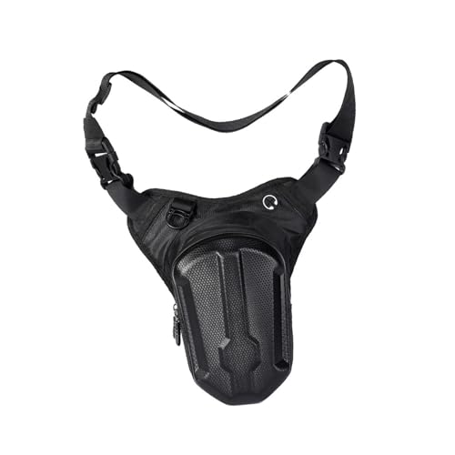 YIJU Leg Bag for Outdoor Activities with Adjustable Strap for Cycling And Fishing, Black