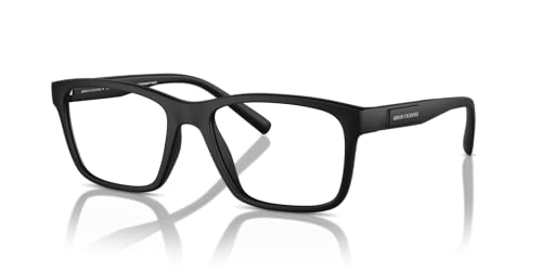 Image of Armani Exchange mens Ax3114 Rectangular Prescription Eyewear Frames
