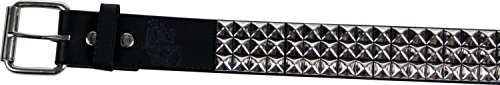 Punk Rock Classic Pyramid Studded Leather Belt by BodyPunks2